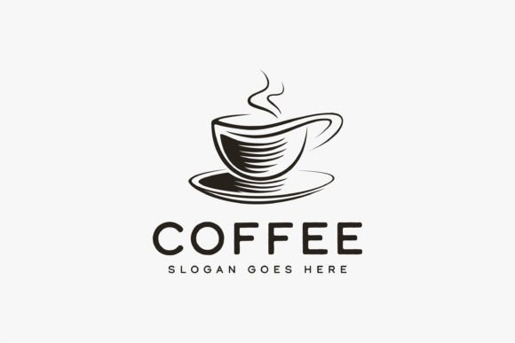 Abstract Coffee Cup Logo Icon