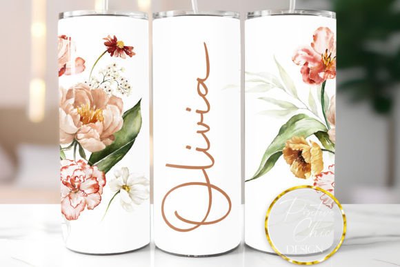 Add Your Name Tumbler Wrap Sublimation