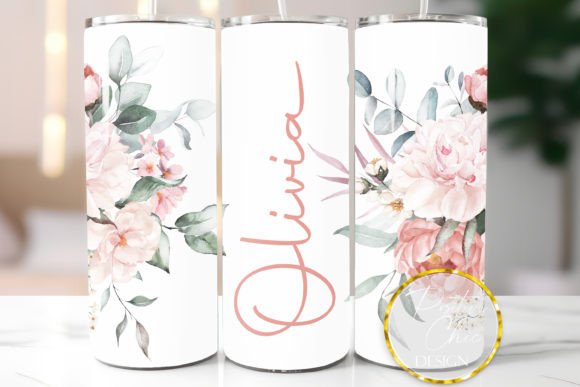 Add Your Own Name Tumbler Wrap Design
