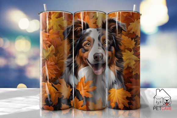 Australian Shepherd Tumbler Wrap