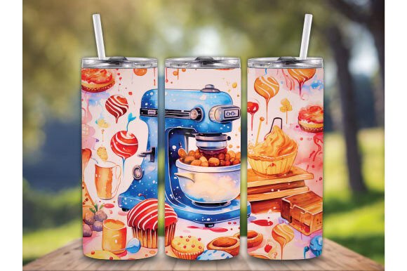 Baking Life 20oz Tumbler Sublimation