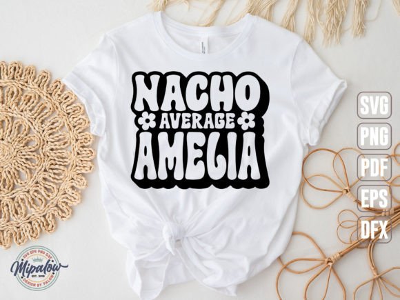 Nacho Average Amelia SVG