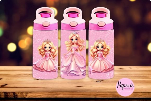 Princess Tumbler PNG Flip Top