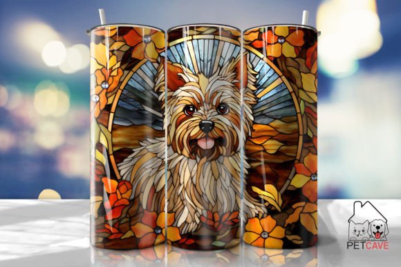 Yorkshire Terrier Tumbler Wrap 1
